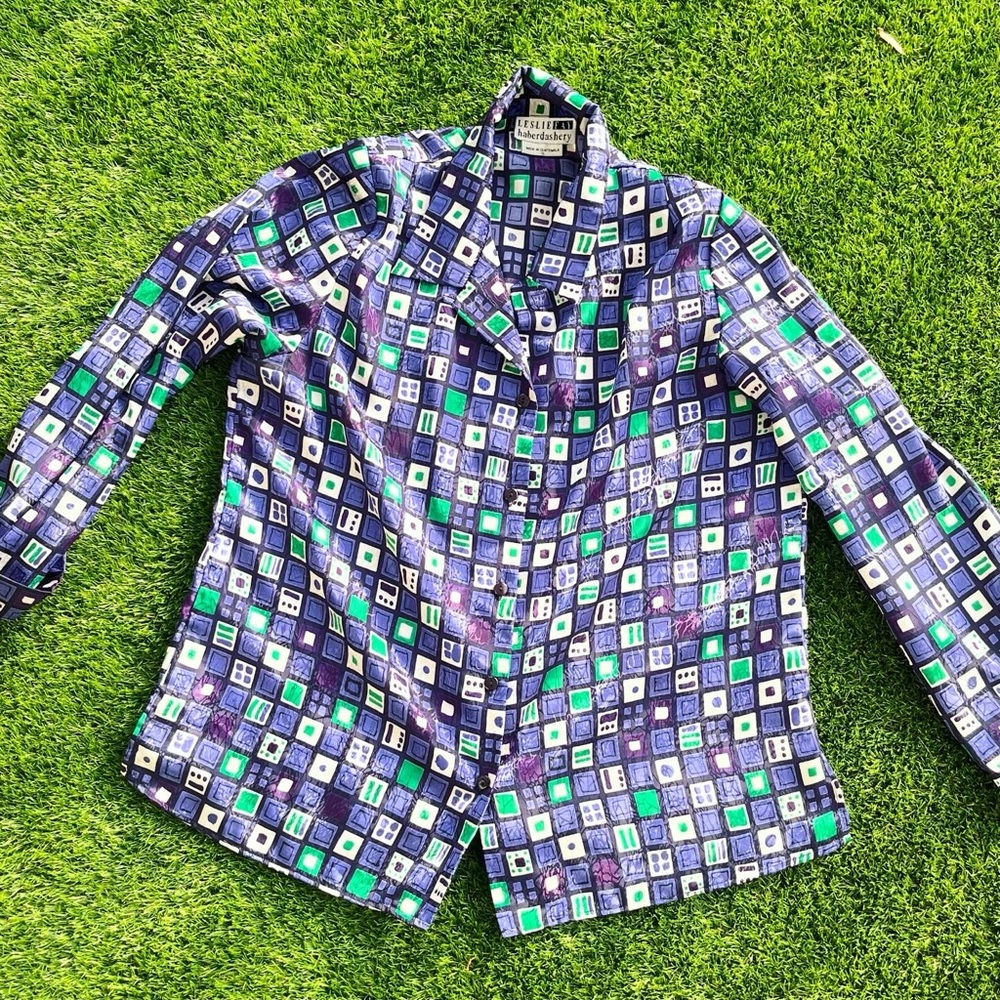 Leslie Fay silk top size 16